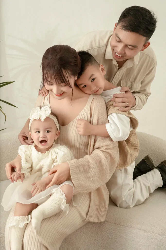 Chụp ảnh gia đình